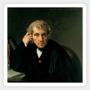 Luigi Cherubini by Jean-Auguste-Dominique Ingres Sticker